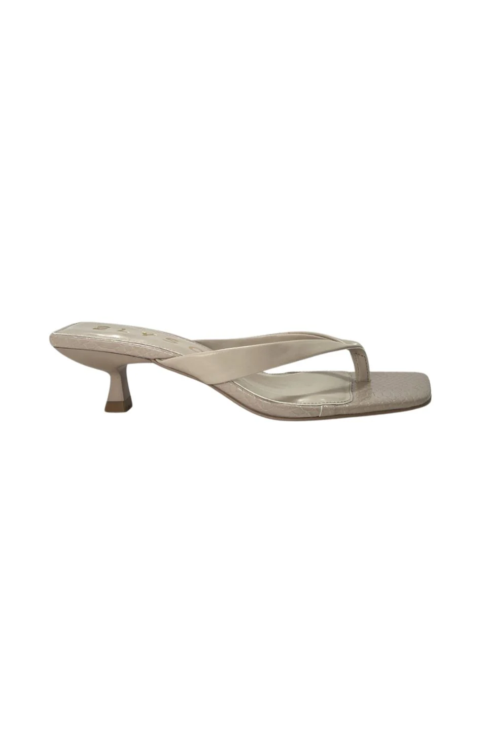 Spirit Bone Vegan Leather Low Thong Heel - Image 4