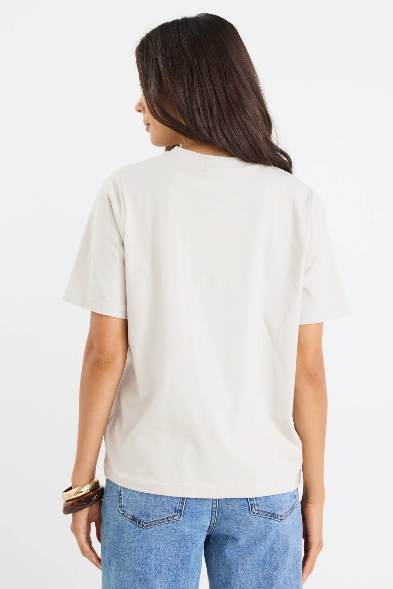 Street Stone Crew Neck Short Sleeved Boxy SS Tee - Image 5