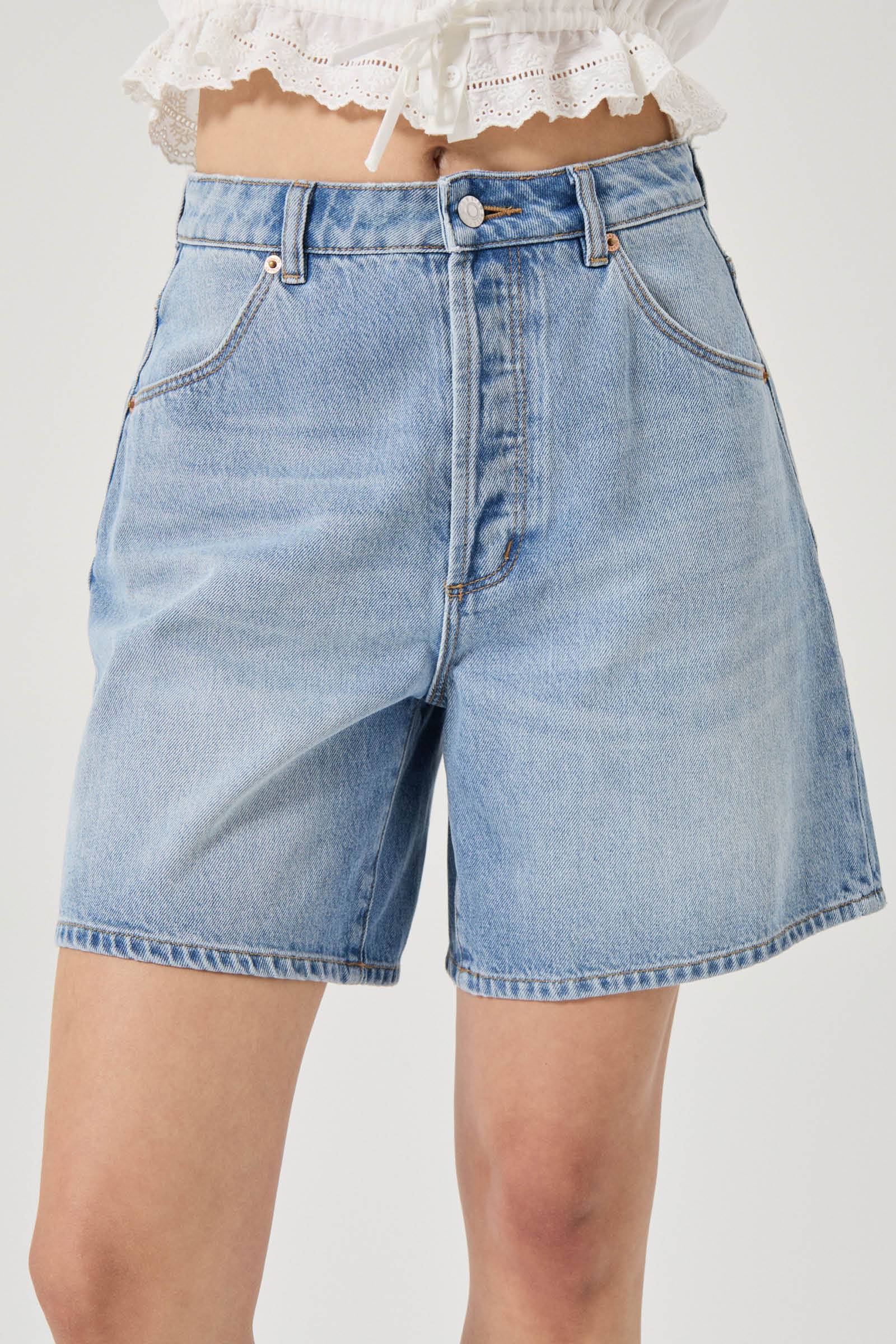 Super Mirage High Lennon Blue Short - Image 6