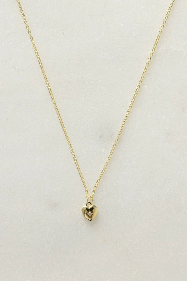 Sweetheart Necklace Gold