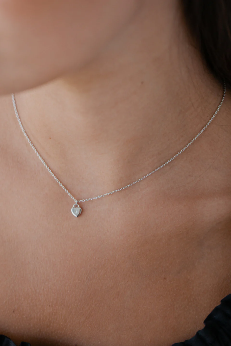 Sweetheart Silver EOL Necklace