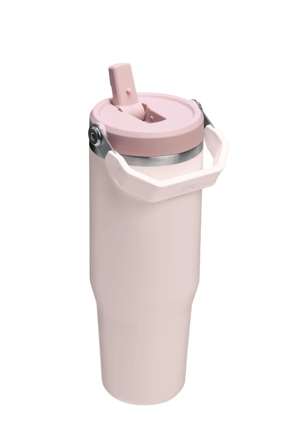 IceFlow Rose Quartz Flip Straw 30oz 2.0 Tumbler - Image 2