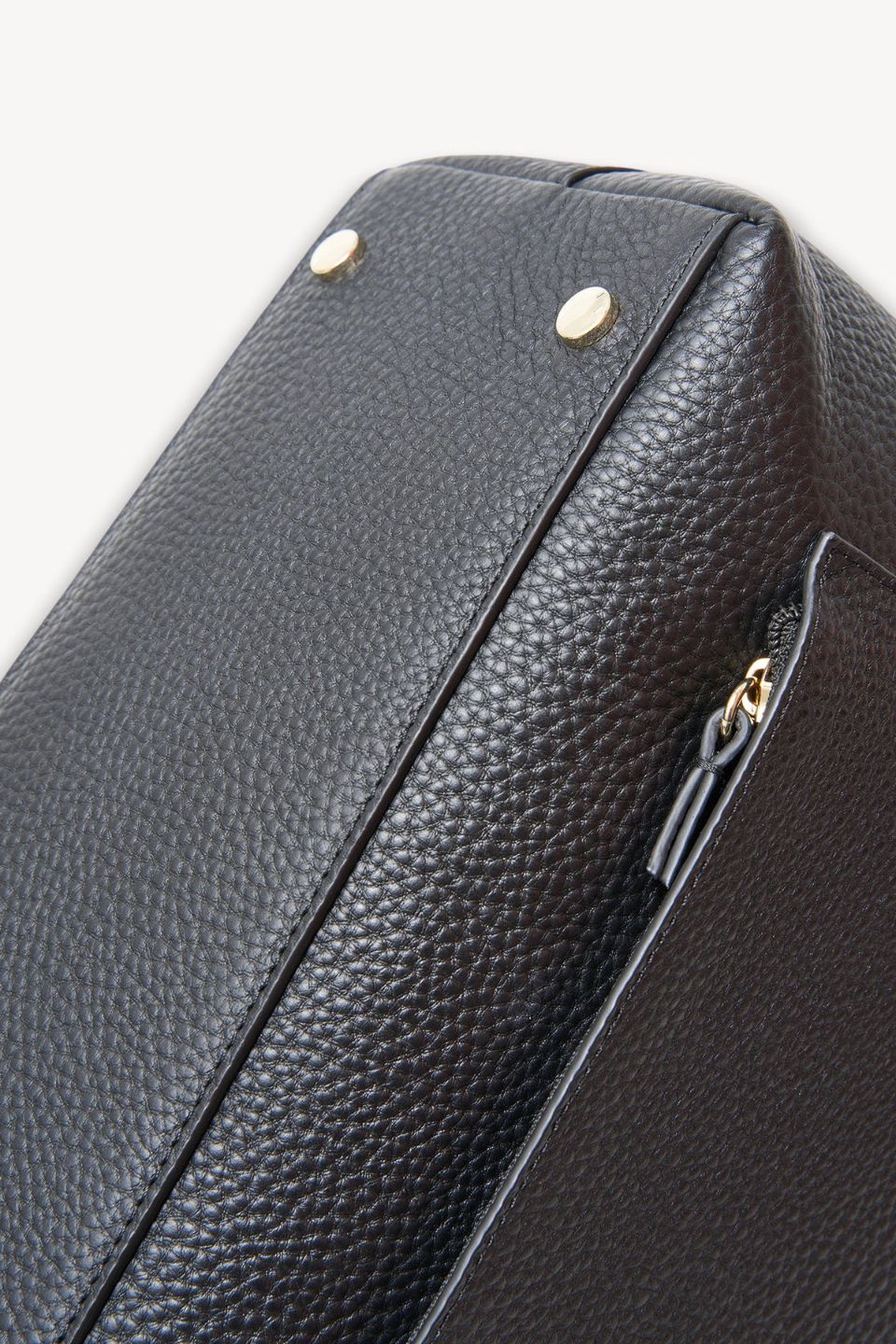 Tilbury Black + Bronze Foil Shoulder Bag - Image 5