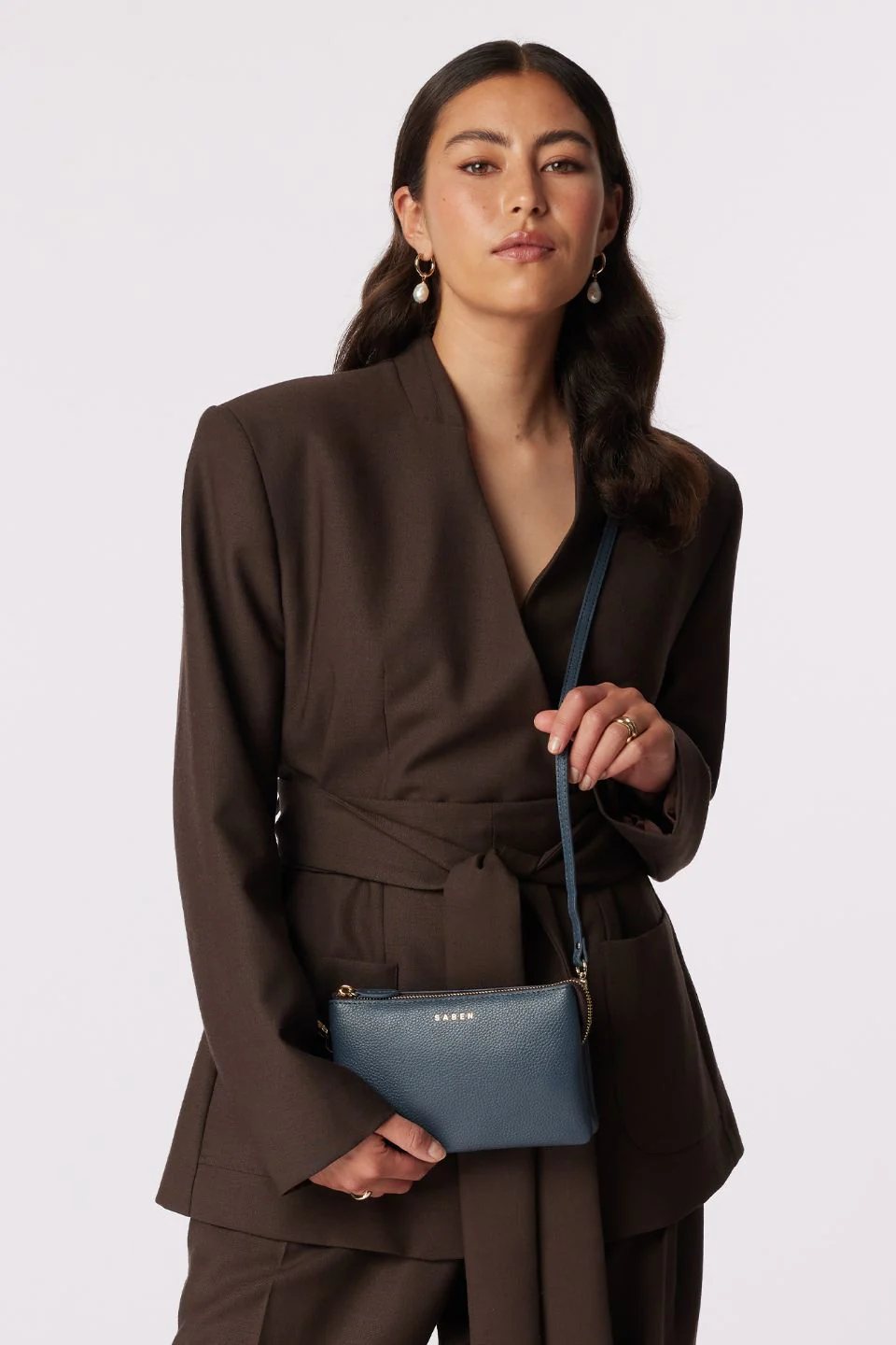 Tilly Crossbody Prussian Leather Bag - Image 2