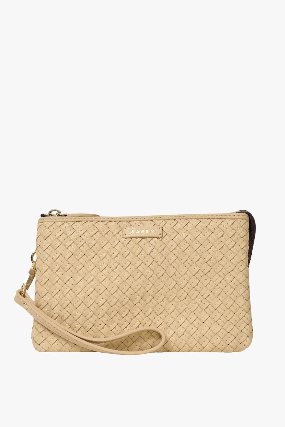 Tilly Raffia Stitched Weave Crossbody Bag - Image 3