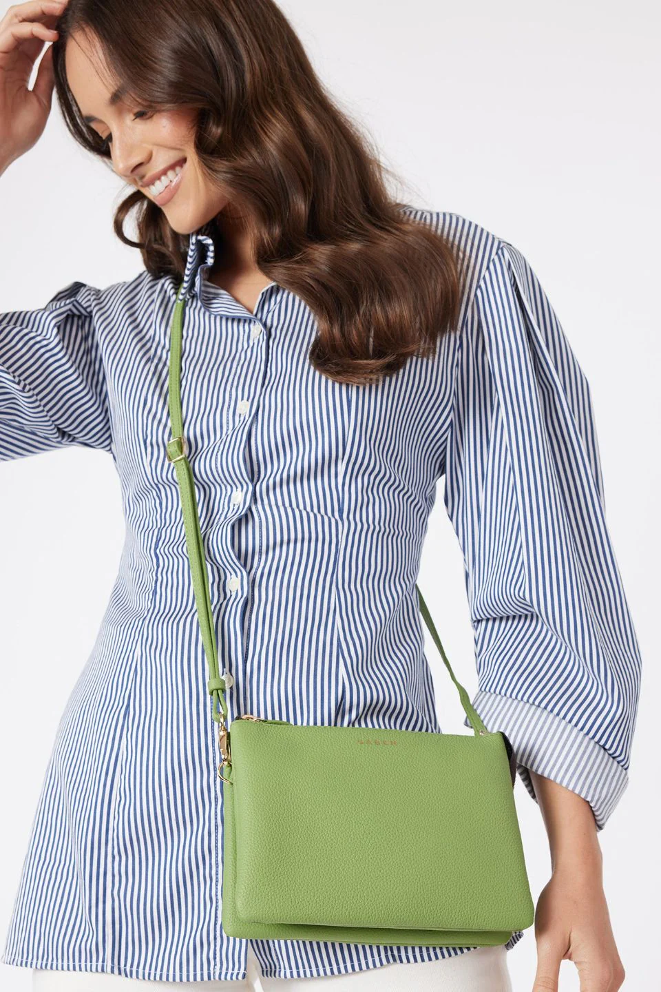 Tilly's Big Sis Meadow Leather Crossbody Bag - Image 5