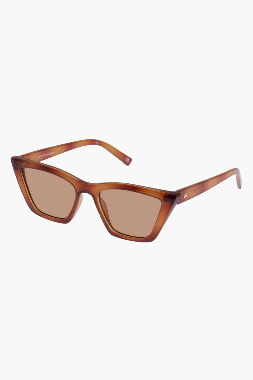 Velodrome Vintage Tort Cat Eye Brown Mono Lens Sunglasses - Image 3