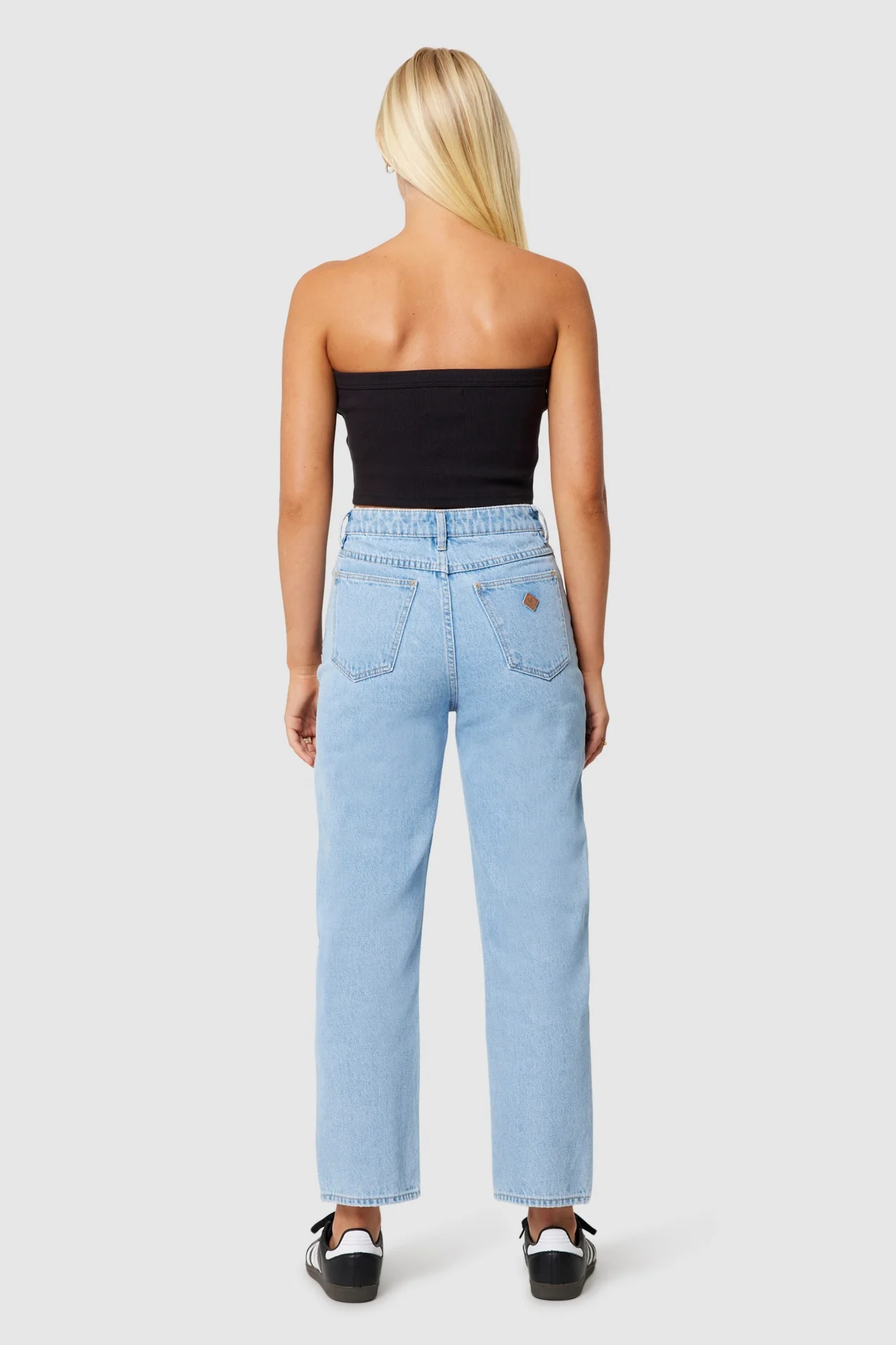 Venice Kendall Vintage Blue Straight Denim Jean - Image 4