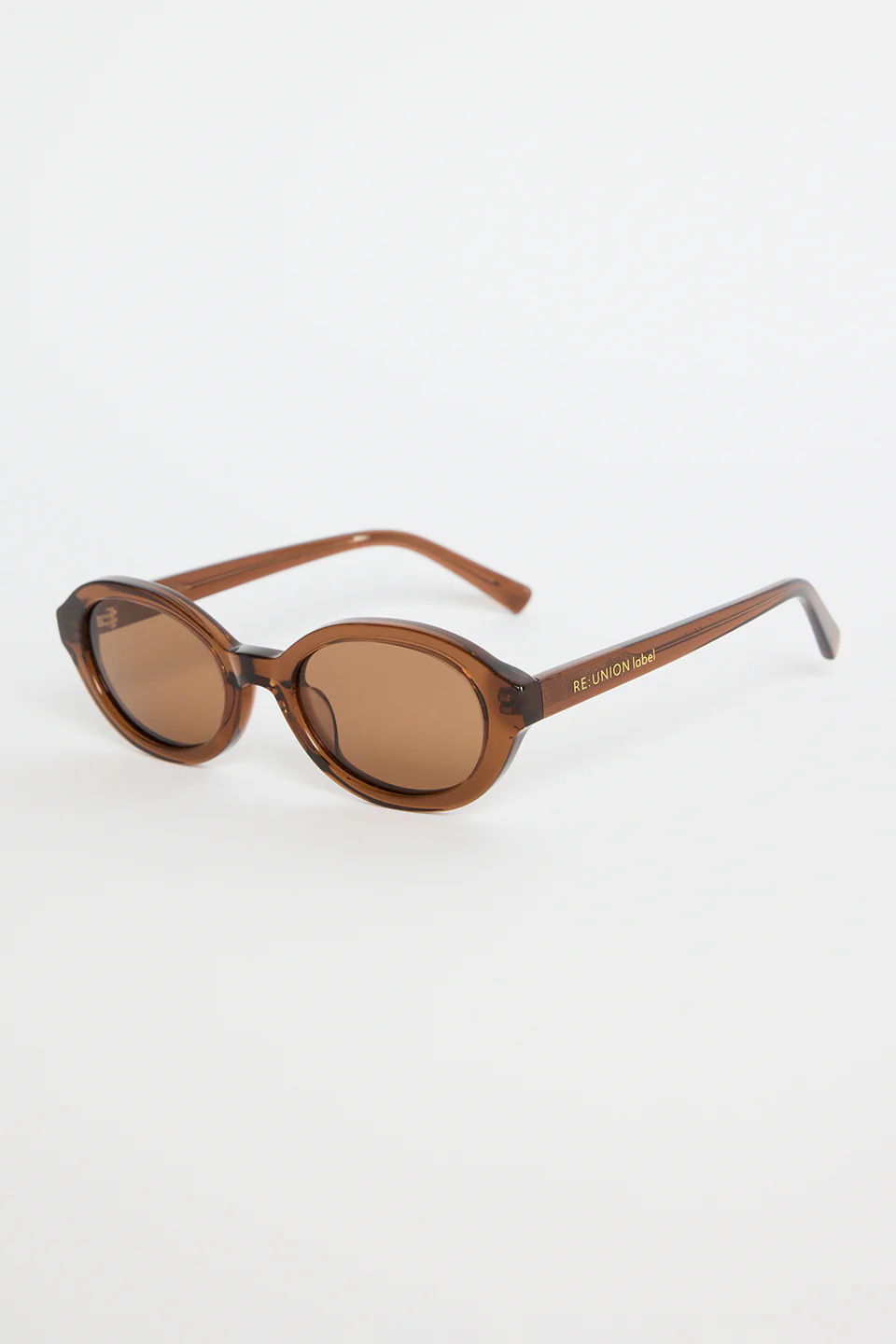 Vienna Espresso Oval Sunglasses - Image 3