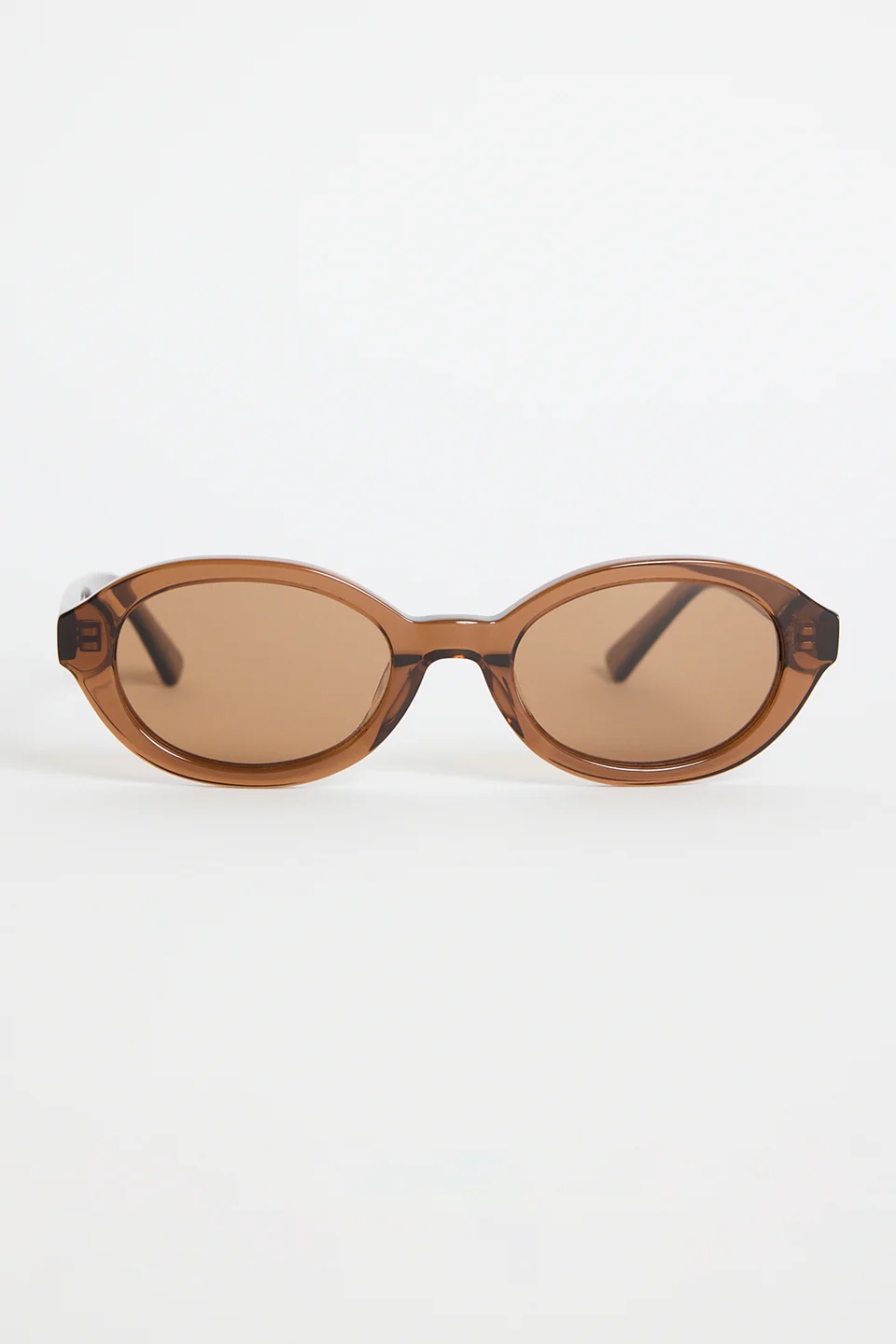 Vienna Espresso Oval Sunglasses - Image 4