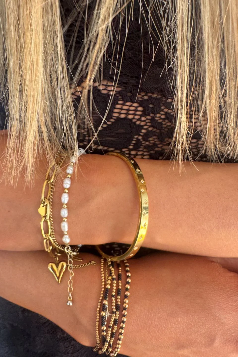 Vogue Gold Bangle - Image 2
