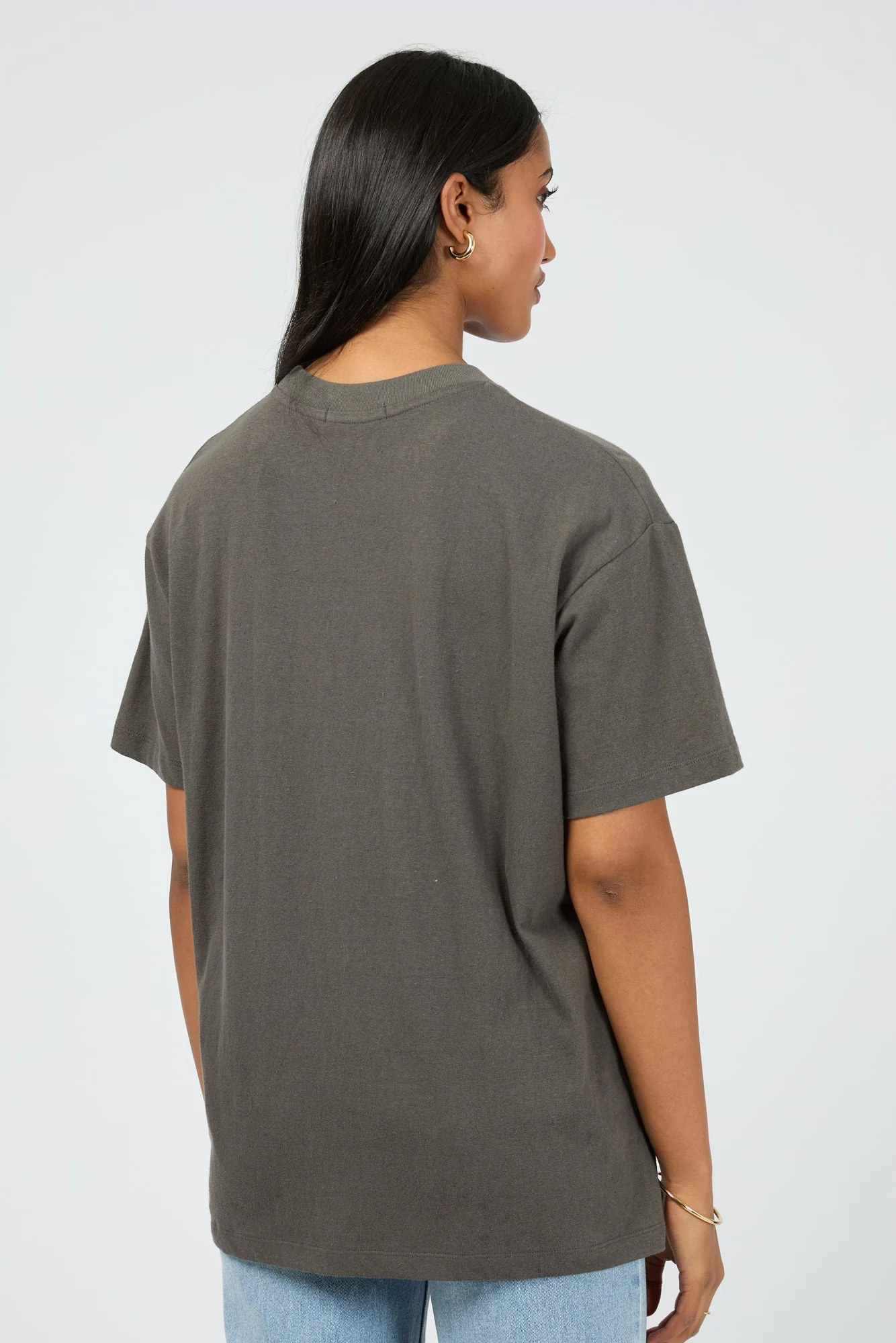 Yellowstone Charcoal Digital Print Relaxed Tee - Image 3