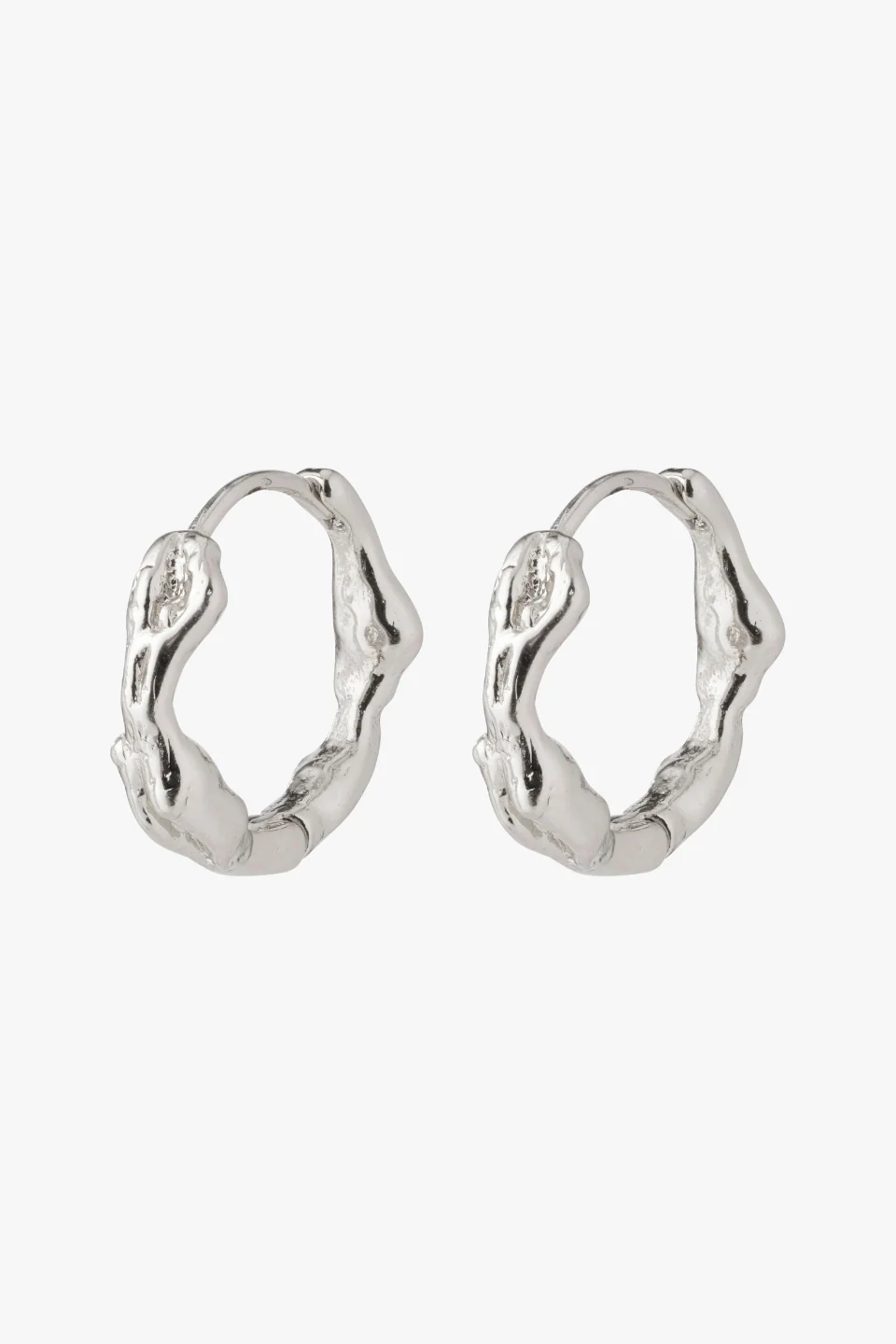 Zion Silver EOL Twist Hoop Earring - Image 2