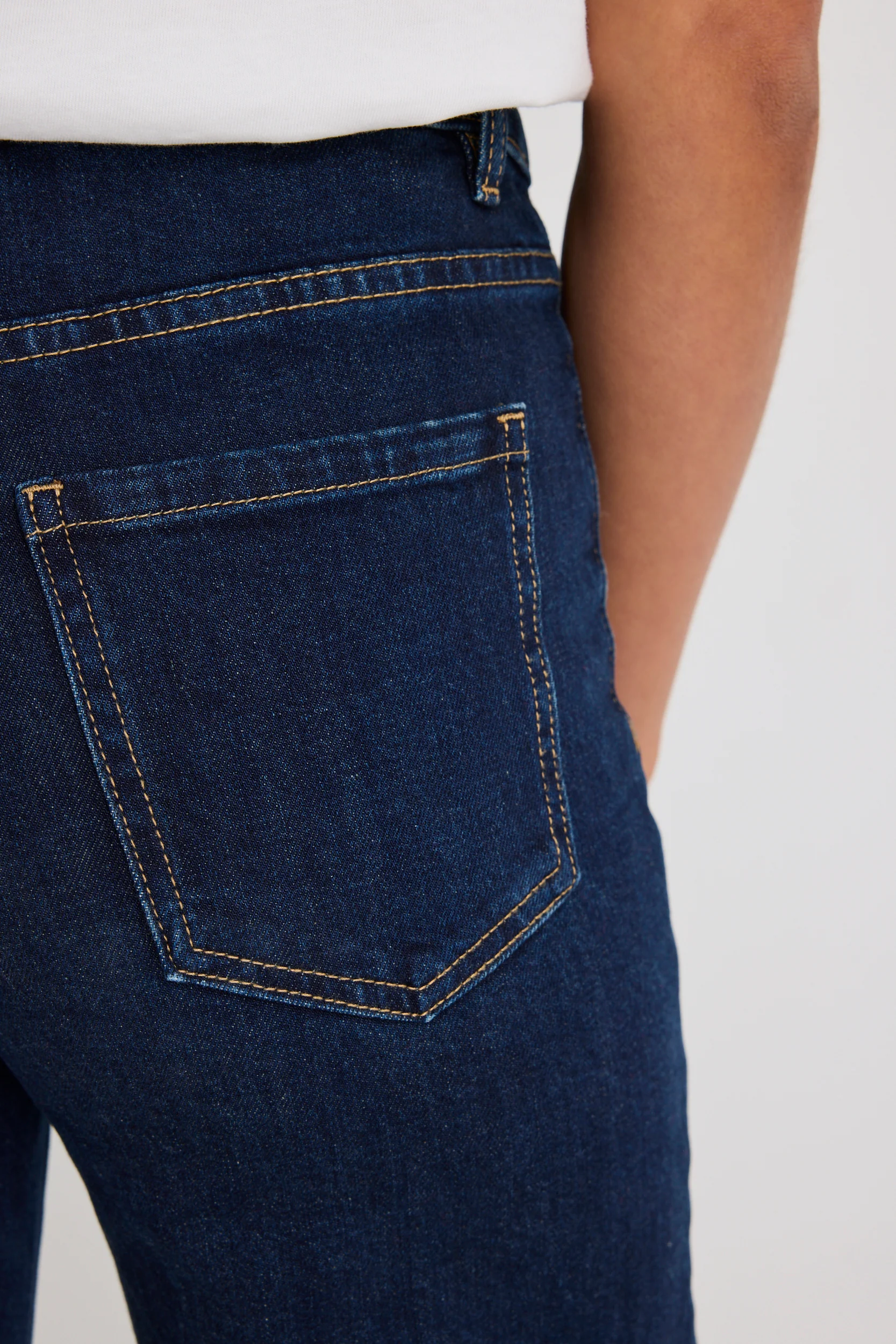 Zoey Indigo High Rise Wide Leg Pocket Jean - Image 4